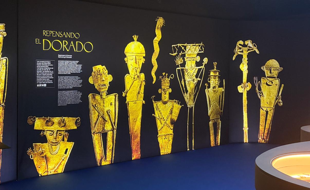 Sala Repensando el Dorado de la exposición El Oro y el Universo en el MARQ