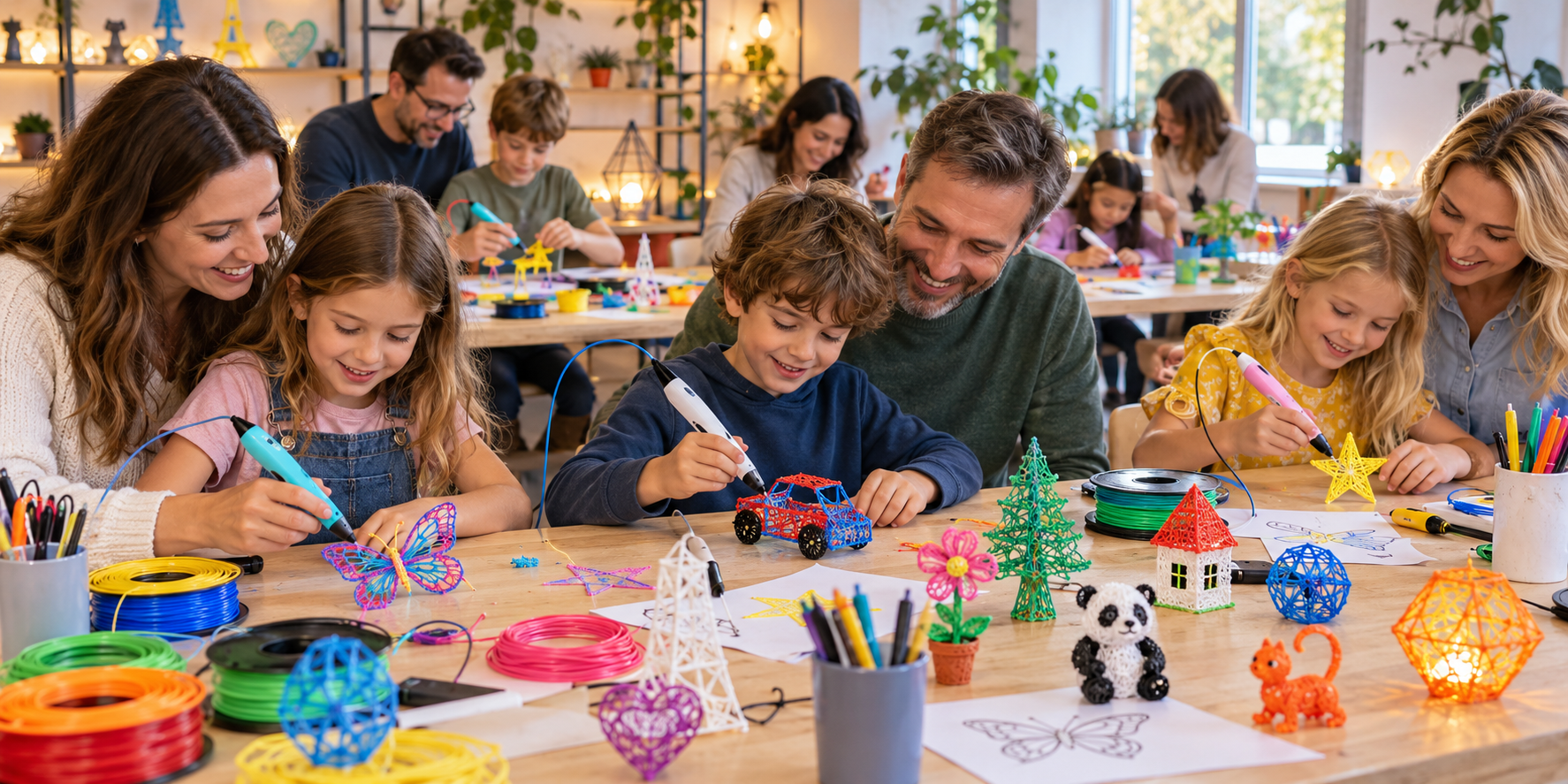 Taller de lápiz 3D para niños en Alicante